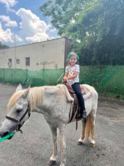 Child at Little Heaven Daycare